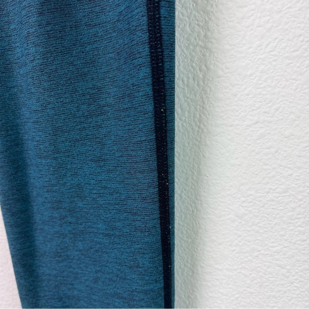 Outdoor Voices 7/8 Colorblock Leggings, (S)Navy Blue Turquoise and Black, - Picture 9 of 10